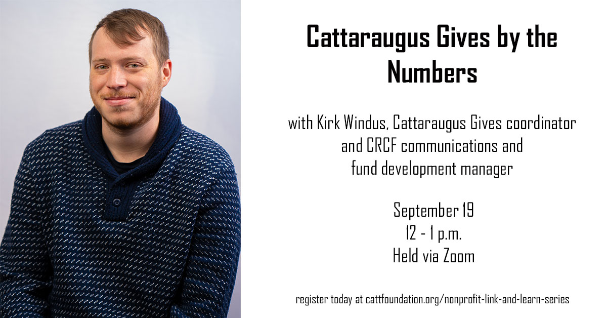 CRCF to lead Cattaraugus Givesfocused link and learn webinar Sept. 19